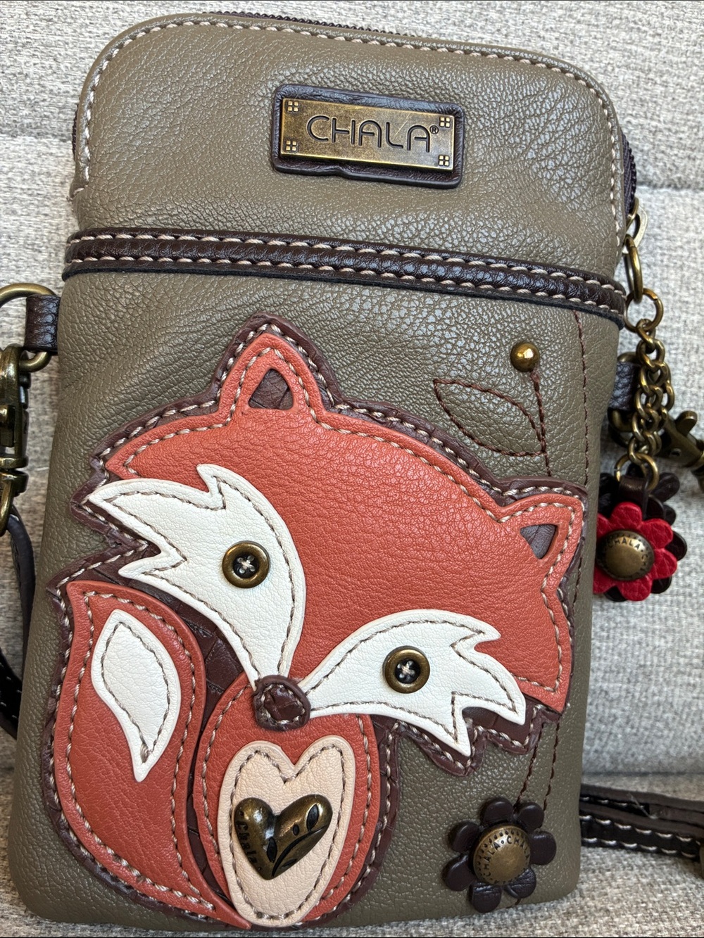 Chala Fox CELLPHONE XBODY Bag Fox - Picture 2 of 12